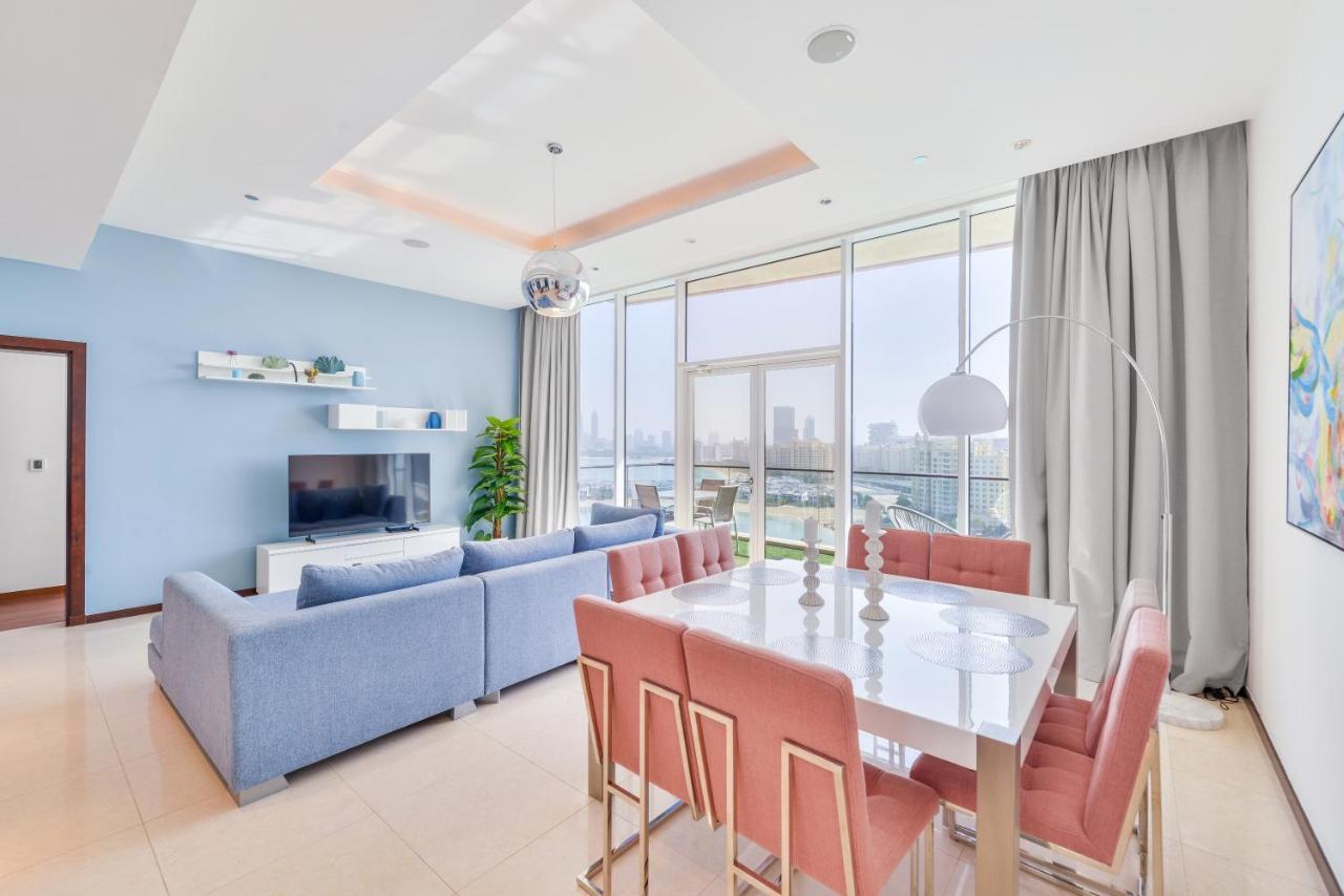 Tiara - Luxury Palm Jumeirah - Private Beach And Pool! 迪拜 外观 照片