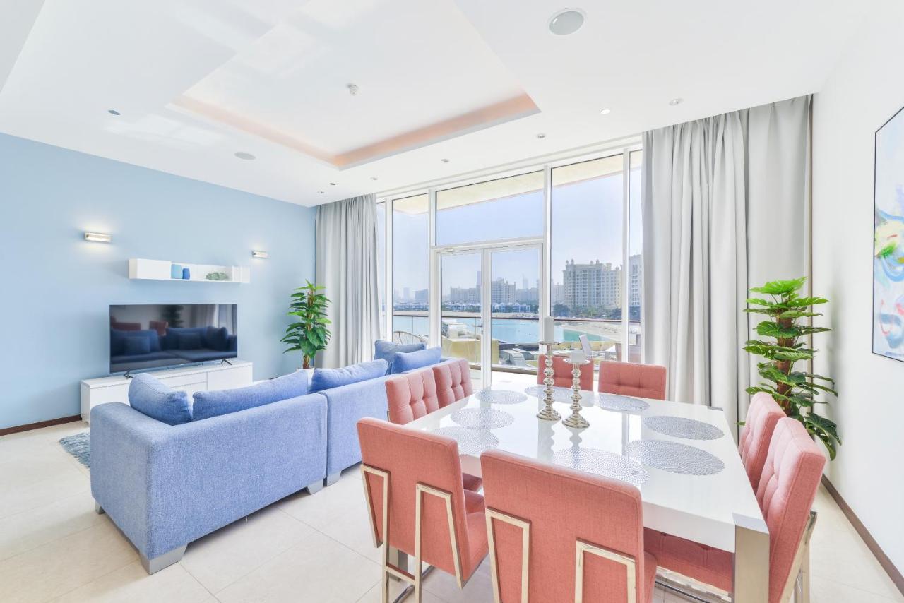 Tiara - Luxury Palm Jumeirah - Private Beach And Pool! 迪拜 外观 照片